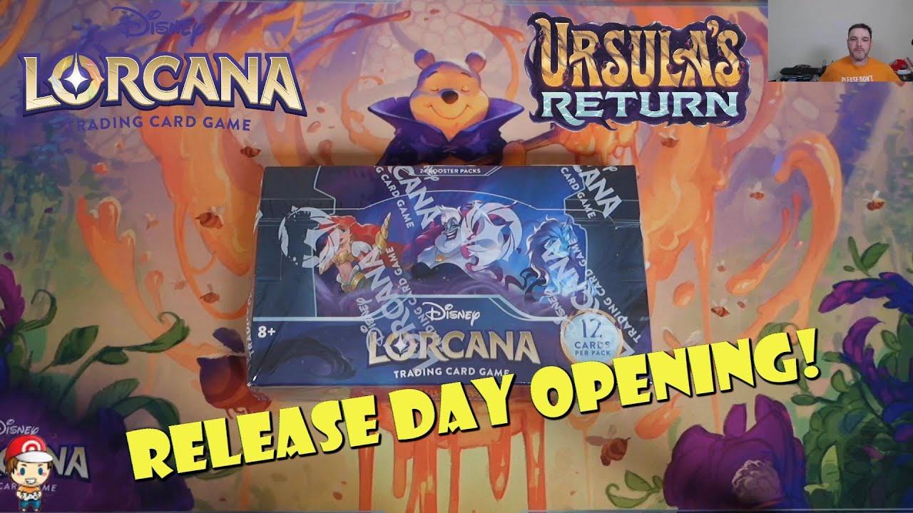 Ursaula's Return Release Day Opening! Brand Disney Lorcana New Set! (Disney Lorcana Opening)