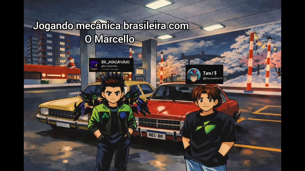 Vídeo de mecanica Br com meu amigo Marcello aí tunamos um opala(@BH-MINIATURAS)