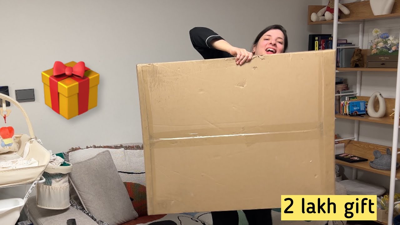 My Korean Father in law gifted 2 lakh INR gift | Unboxing