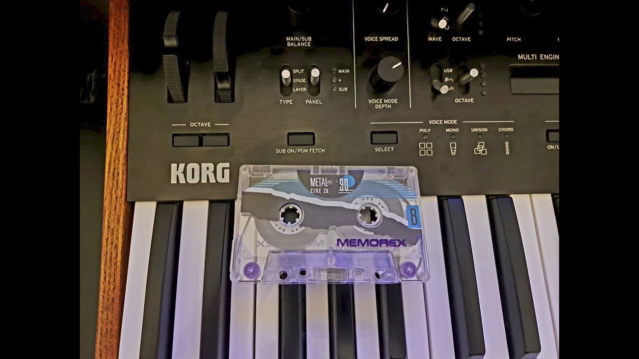 Korg Prologue Memorex 1989 jam 3