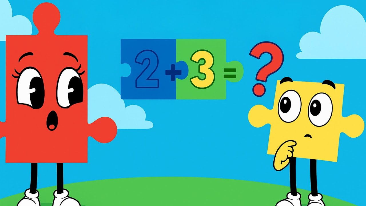 Learn to Add with Puzzle Buddies | Math Quiz Fun