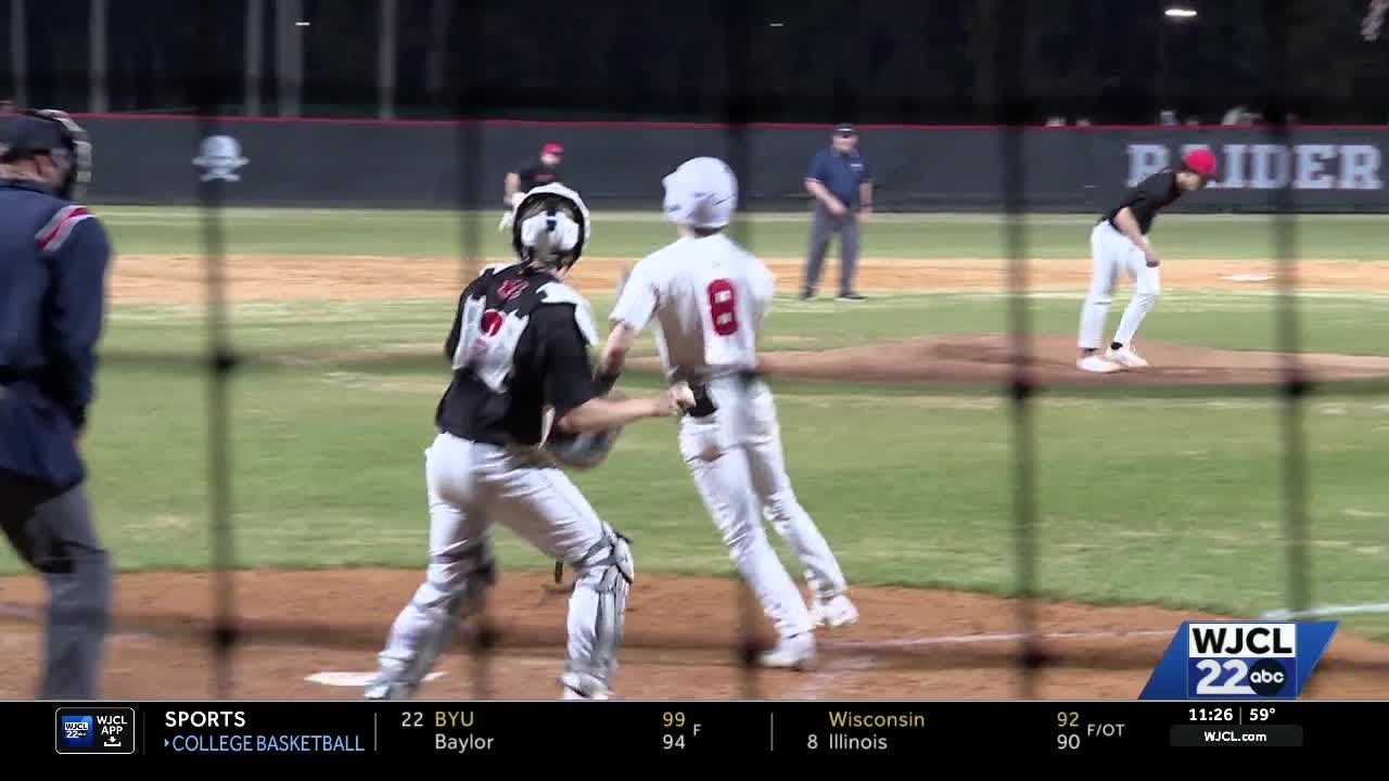 Savannah Christian Baseball defeats ECI 13-7