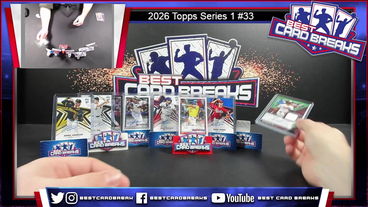 2026 Topps Series 1 #33 - Jumbo 6 Box Case Pick Your Team- 3/13/26