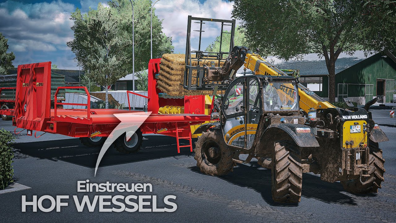 「 Landersum V1 」Wie streuen wir ein? | Milchviehhof Wessels | LS22