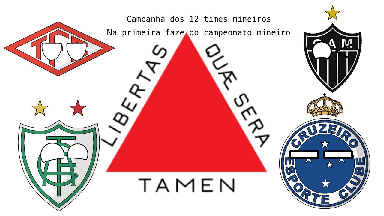 Campanha dos 12 times mineiros na primeira fase do campeonato mineiro 2026