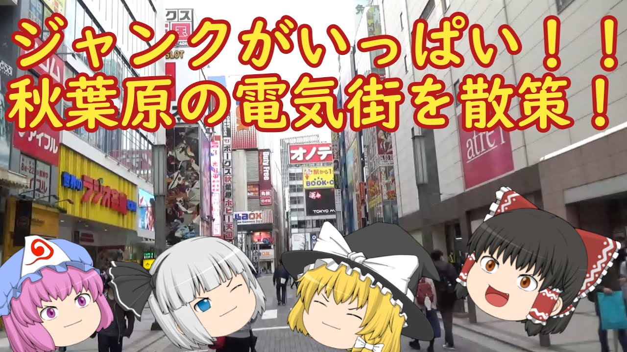 東京秋葉原電気街を散策！！ジャンク通りが面白い！！