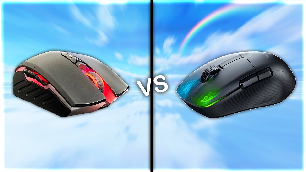 Roccat Kone Pro против Bloody ABedless (сравнение мышей)