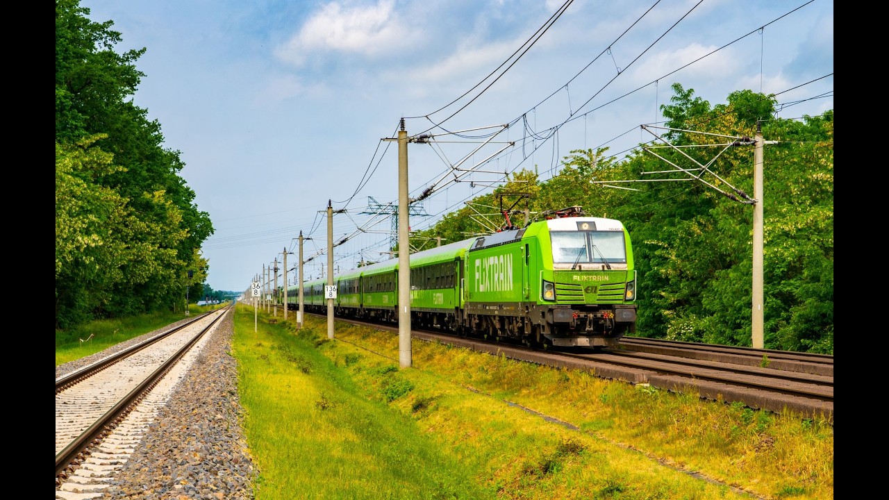 [Flixtrain] Kompilacja zielonych pociągów na high speed Berlin - Hannover