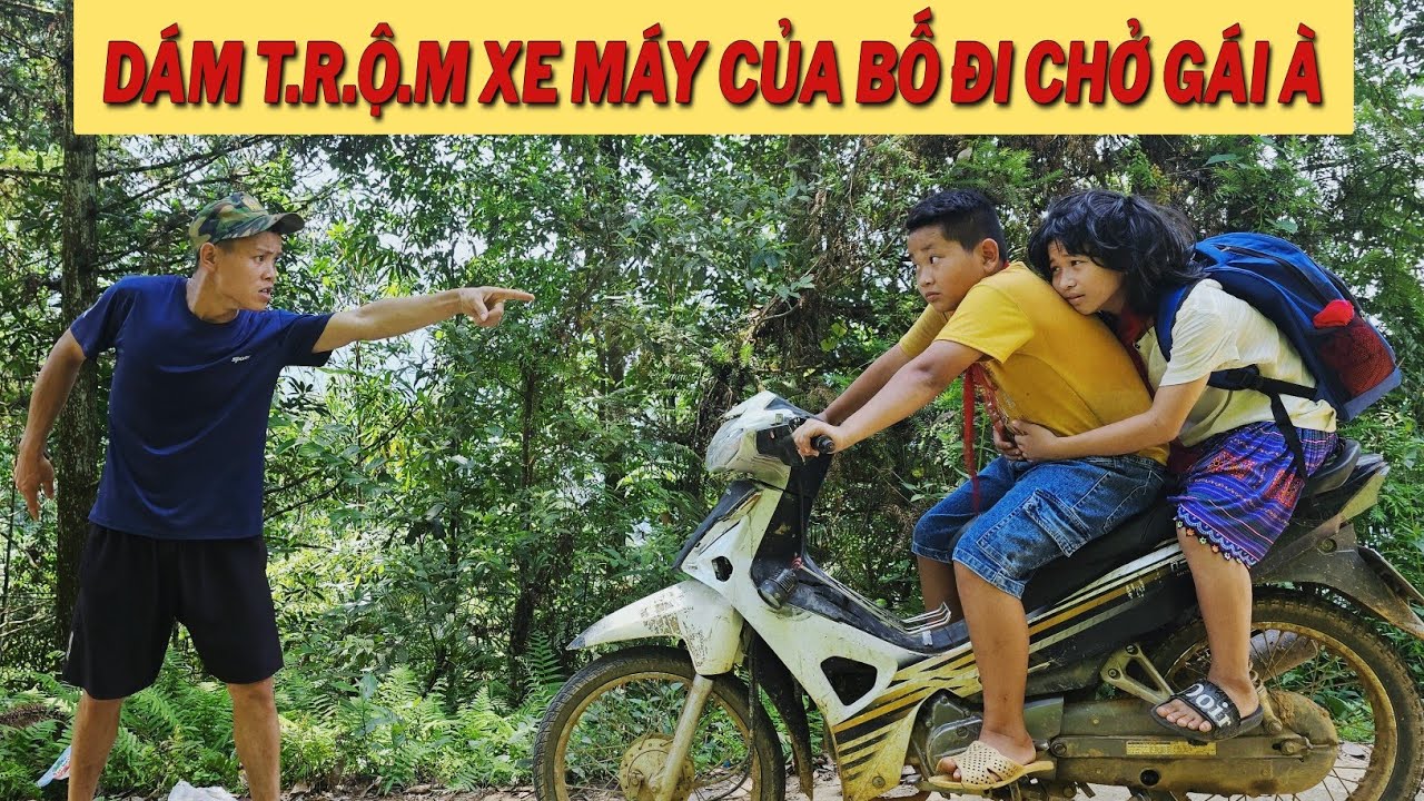 ĐẠI CA Vlog - (TẬP 132) T.R.Ộ.M XE CỦA BỐ ĐI CHỞ GÁI