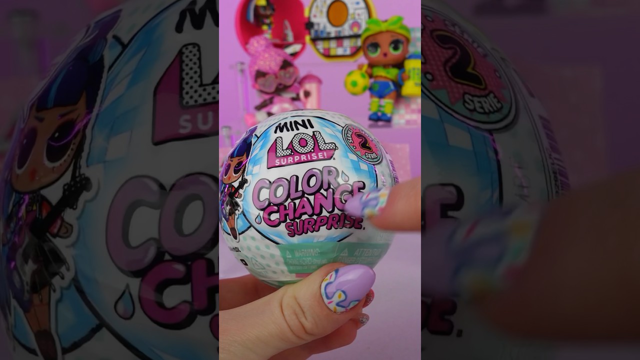 MINI LOL COLOR CHANGE SURPRISE #lolsurprise #asmr #unboxing #pattje #otwieram #lol #colorchange