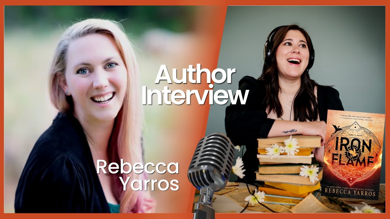Talking Iron Flame with Rebecca Yarros 