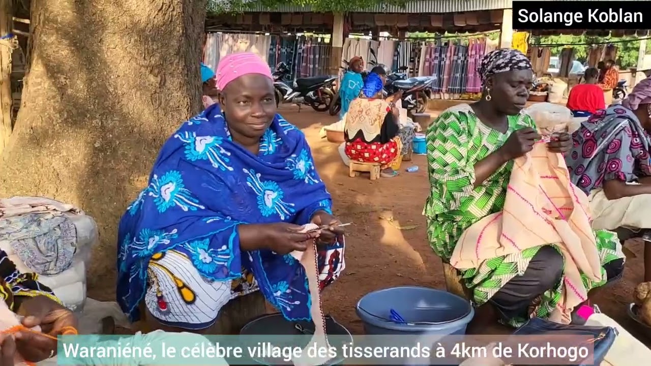 A la découverte des artisans de Waraniénié, à Korhogo - Côte d'Ivoire.