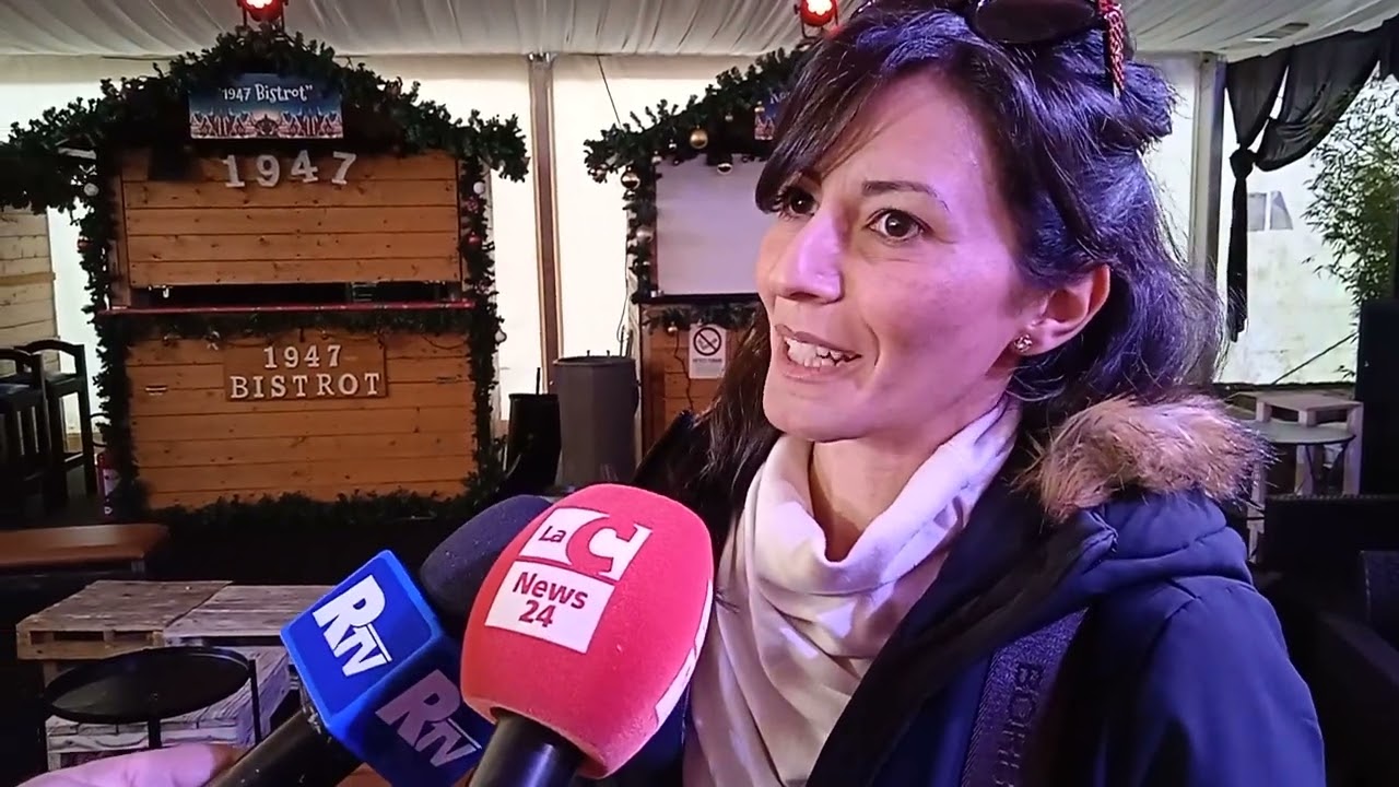 SIDERNO RC: IN PIAZZA PORTO SALVO PRANZO SOLIEDARE PARLA AI NOSTRI MICROFONI MARIA GRAZIA CARNA'