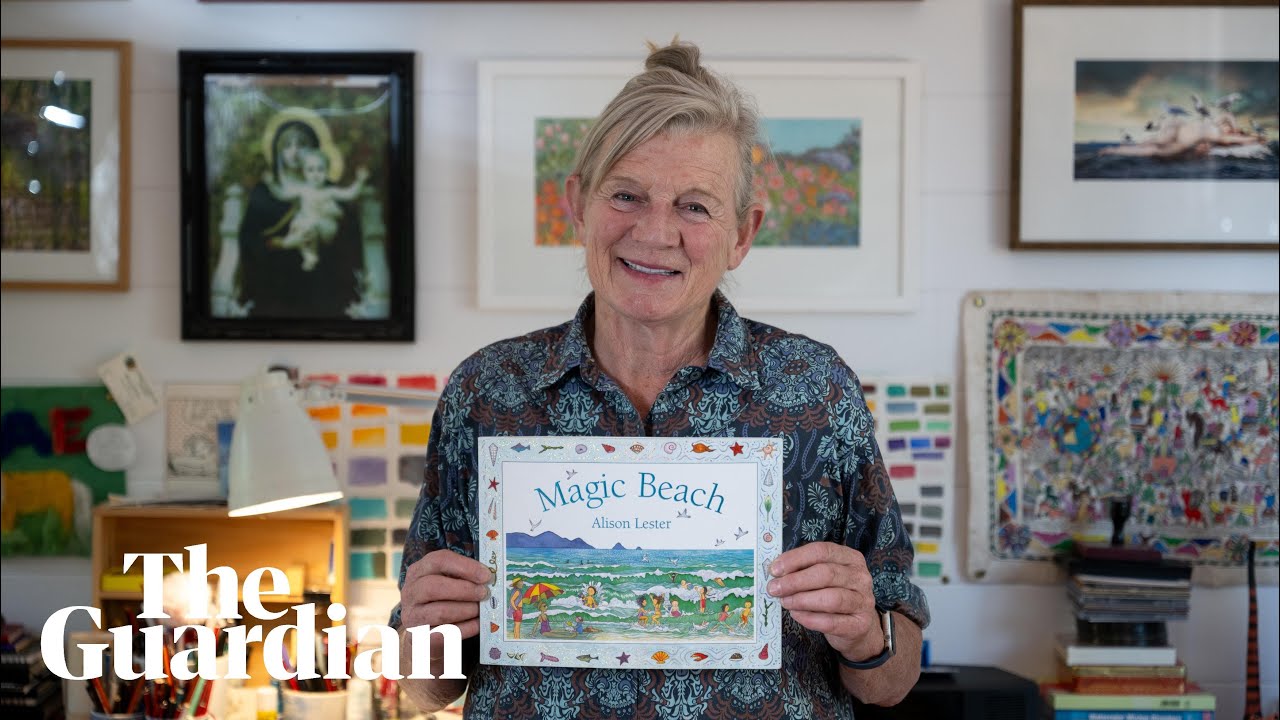 Alison Lester finds out Magic Beach is Australia's favourite picture book