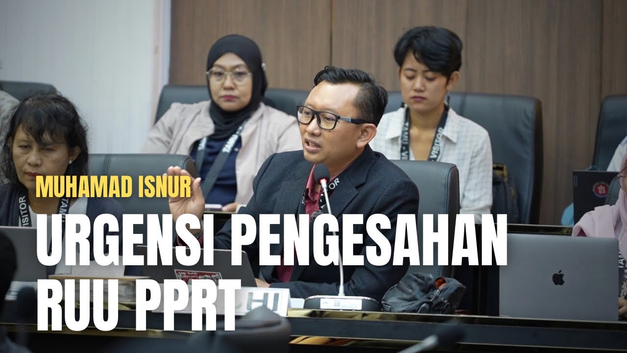 Urgensi Pengesahan RUU Perlindungan Pekerja Rumah Tangga (Muhamad Isnur)