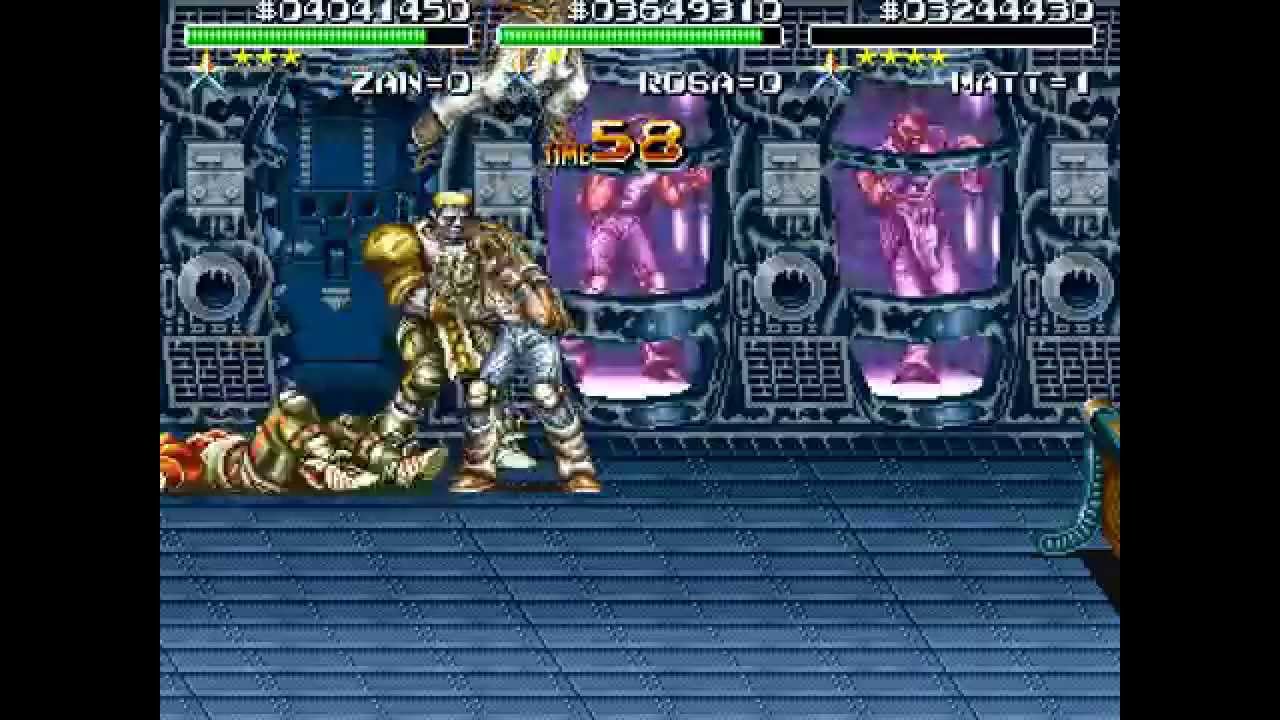 Undercover Cops arcade 3 player Netplay 60fps