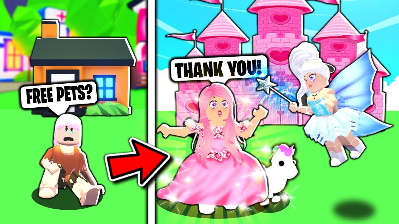 She Was Bullied For Being Poor... SO WE MADE HER RICH! (Roblox Adopt Me)