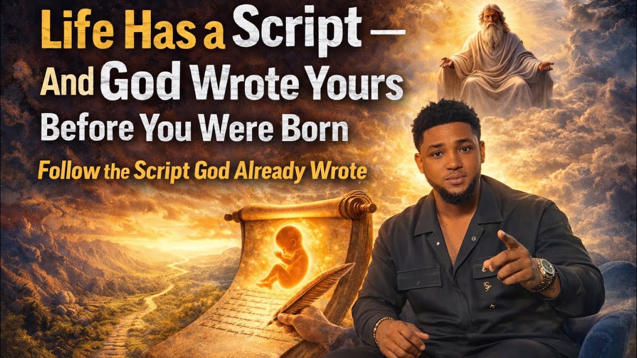 Life Has a Script — And God Wrote Yours Before You Were Born — Follow the Script God Already Wrote
