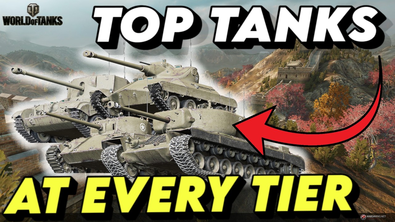 Playing the BEST TANKS at EVERY TIER... World of Tanks Console