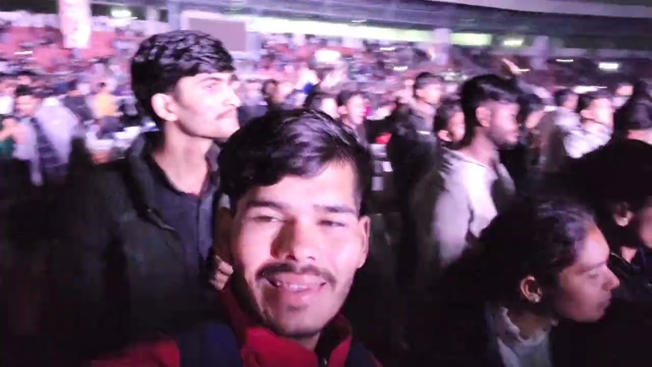 Kailash kher live concert in bhopal 2026  tt nagar stadium 🏟💫🎸 Khelo mp youth games opening #bhopal 