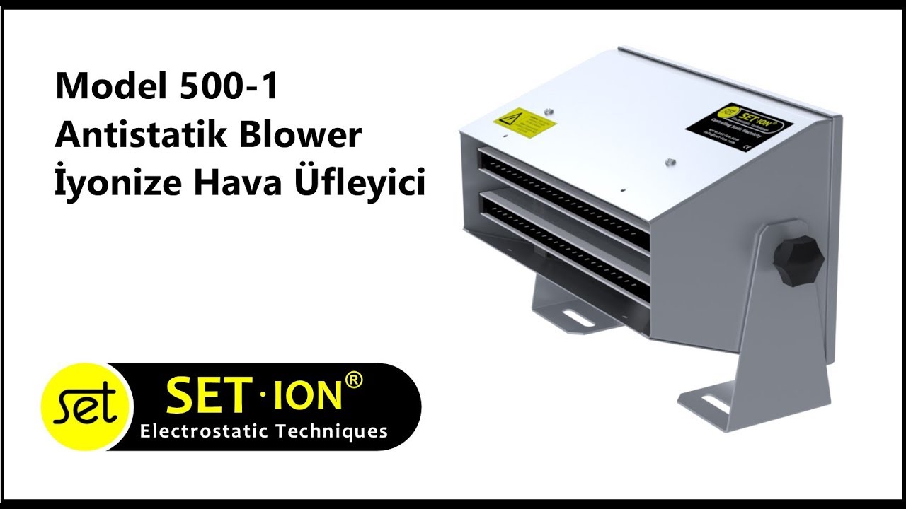 SET-ION Antistatik Blower - Fanlı İyonize Hava Üfleyici