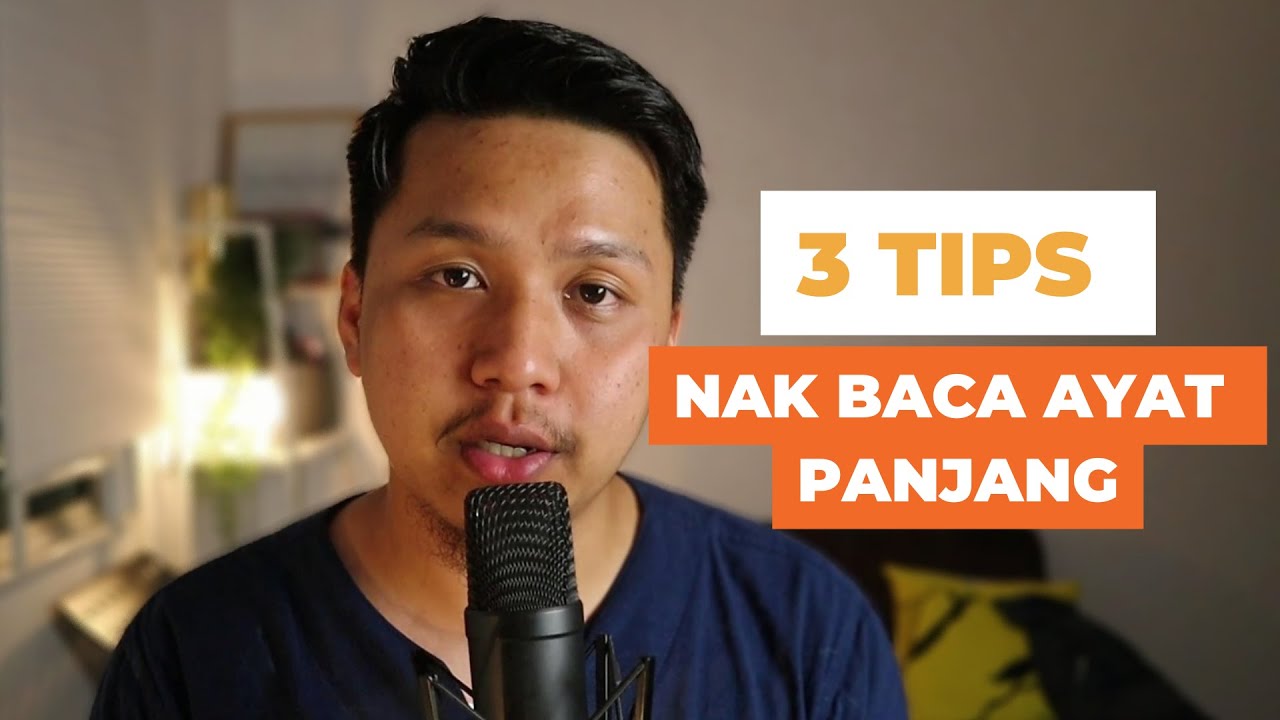 3 TIPS BERKESAN nak dapatkan nafas panjang/ nak baca ayat (Al Quran ) panjang