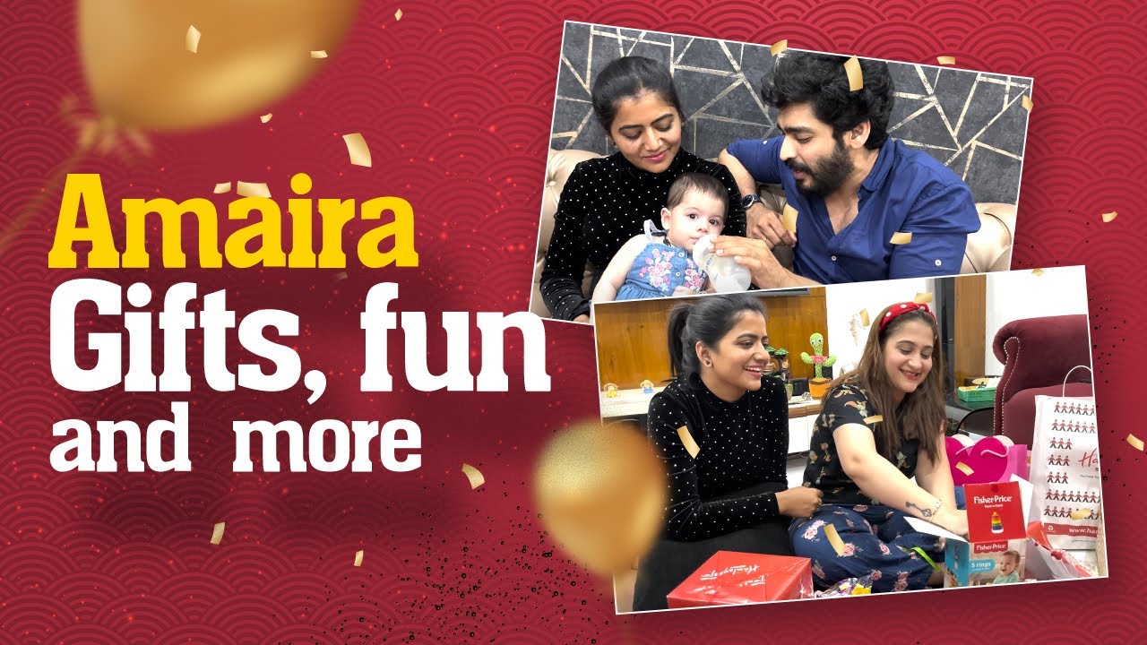 Amaira Birthday Gift Unboxing | Masuma | Siva Jyothi | Ganguly | Ravi Krishna | Ali Reza Channel