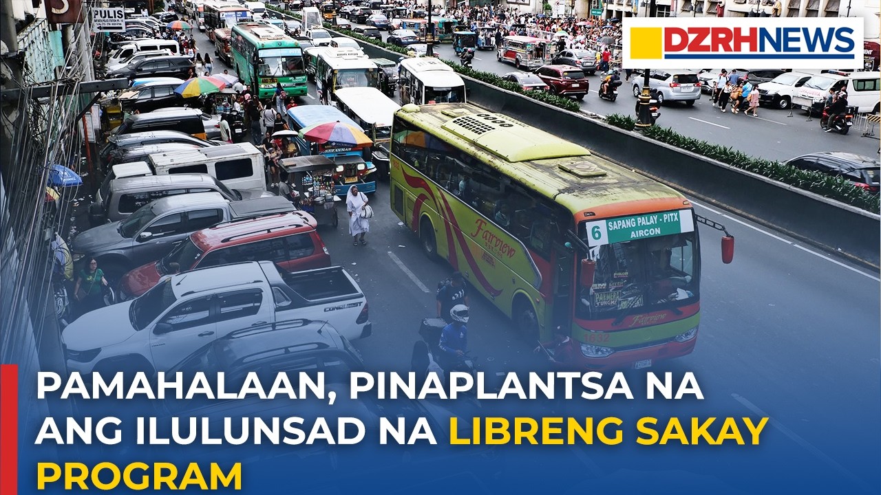 Pamahalaan, pinaplantsa na ang ilulunsad na Libreng Sakay Program ayon kay ES Recto