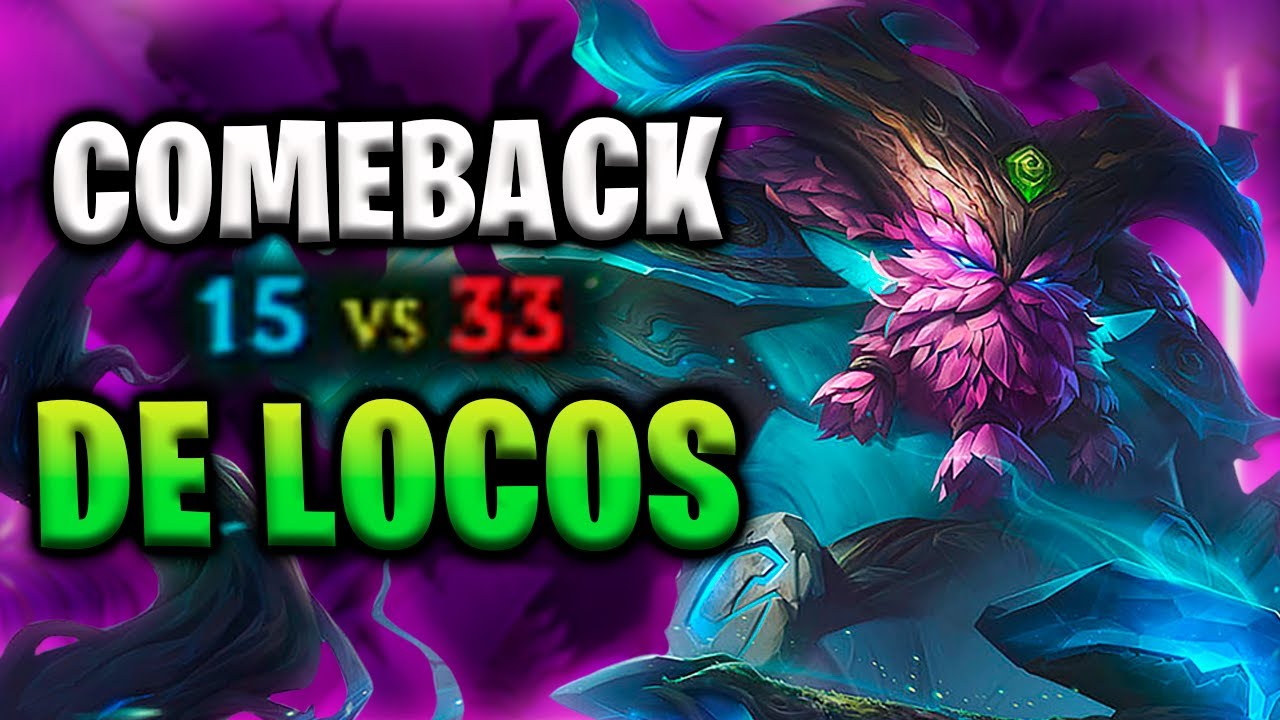 PARECIA INGANABLE pero... ¡USAMOS EL ARBUSTO del COMEBACK!