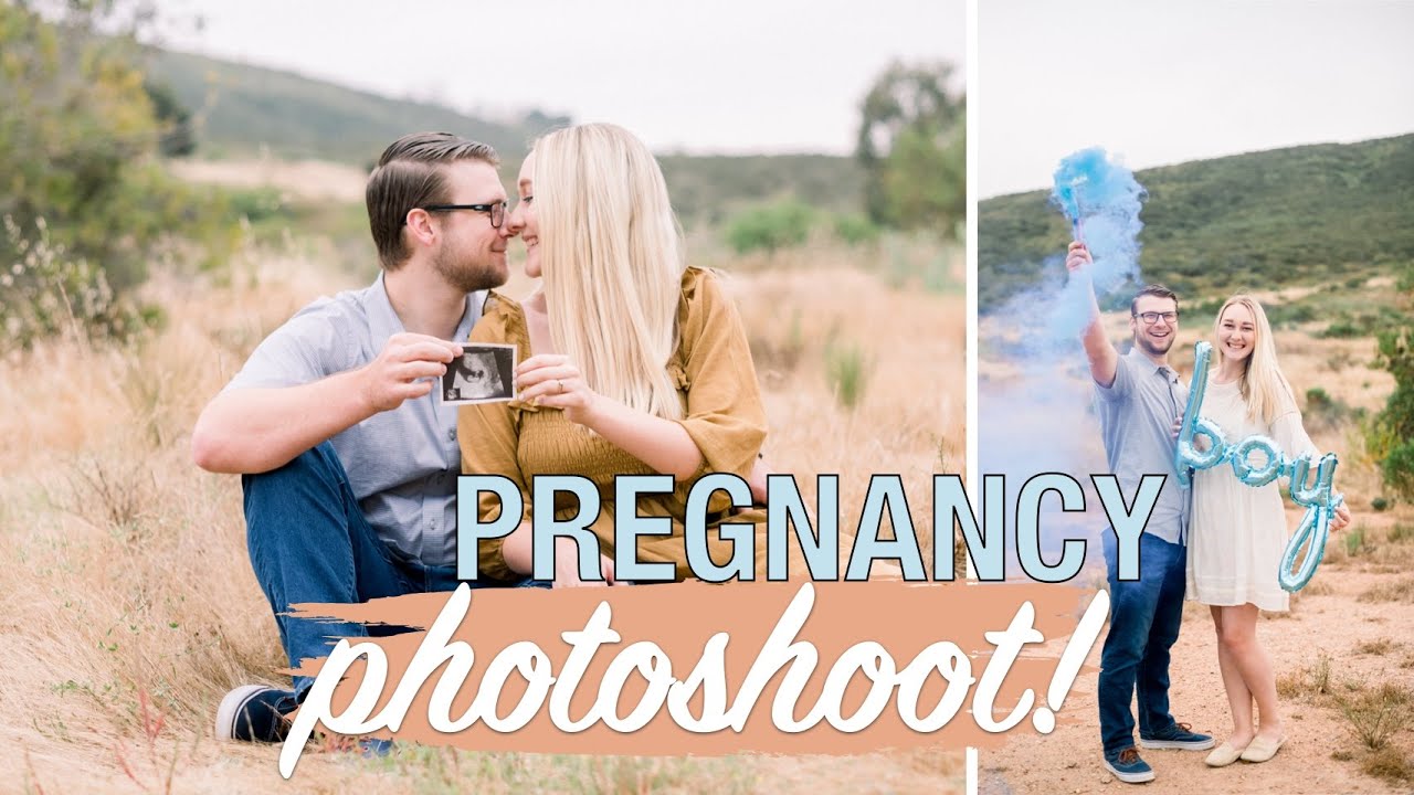 PREGNANCY ANNOUNCEMENT PHOTOSHOOT! || JACOB AND KYLIE