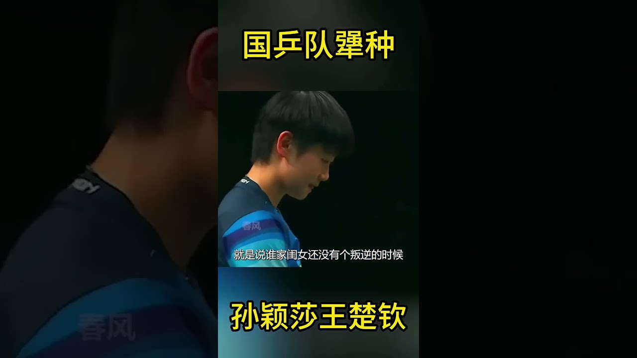 孙颖莎王楚钦就是国乒队的两大犟种吧！还得靠许全面来让俩人和好#孙颖莎 #搞笑 #国球乒乓 #王楚钦 #游戏 #講乒 #体育 #乒乓球