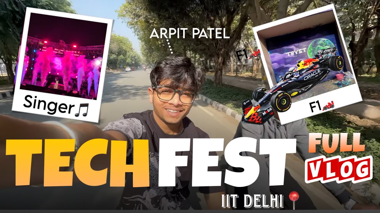 NORTH-INDIA🇮🇳ka sabse bada FEST🤯🤯|| 📍IIT Delhi || TRYST