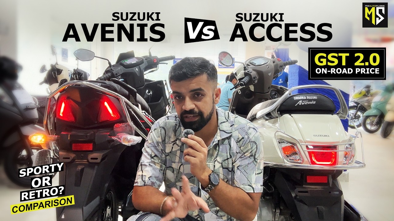 Suzuki Access vs Avenis - Only ₹2K Gap! On-Road Price & Full Comparison 🚀
