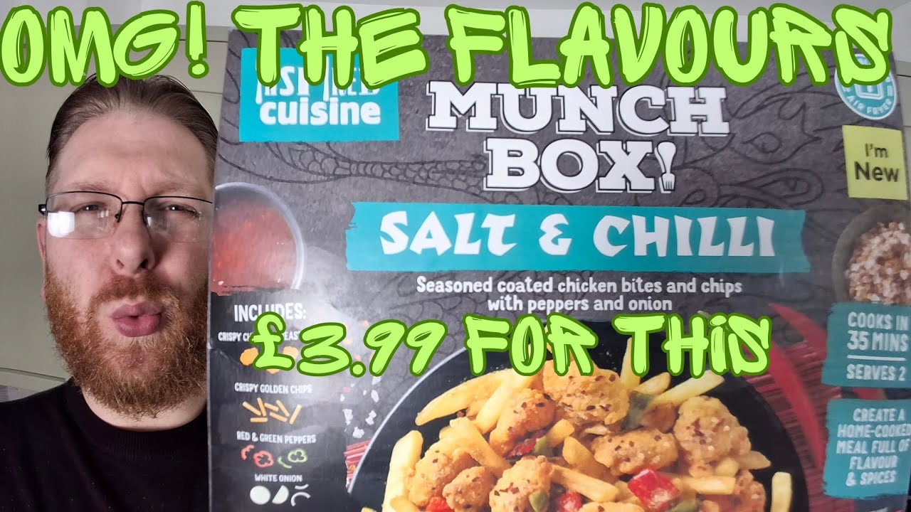 OMG! NO NEED FOR RESTAURANT WITH THIS SALT & CHILLY MUNCH BOX NEW FROM ALDI