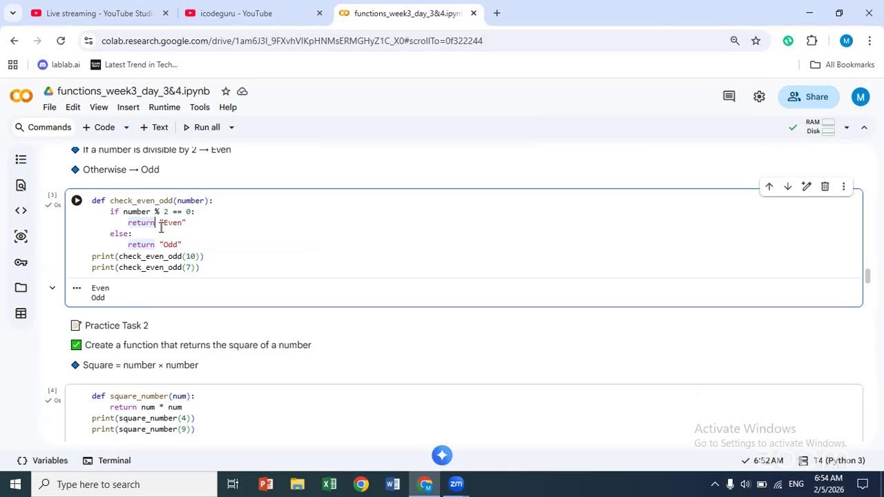 6AM-7AM | week 3 | Day 4 | Python for beginners