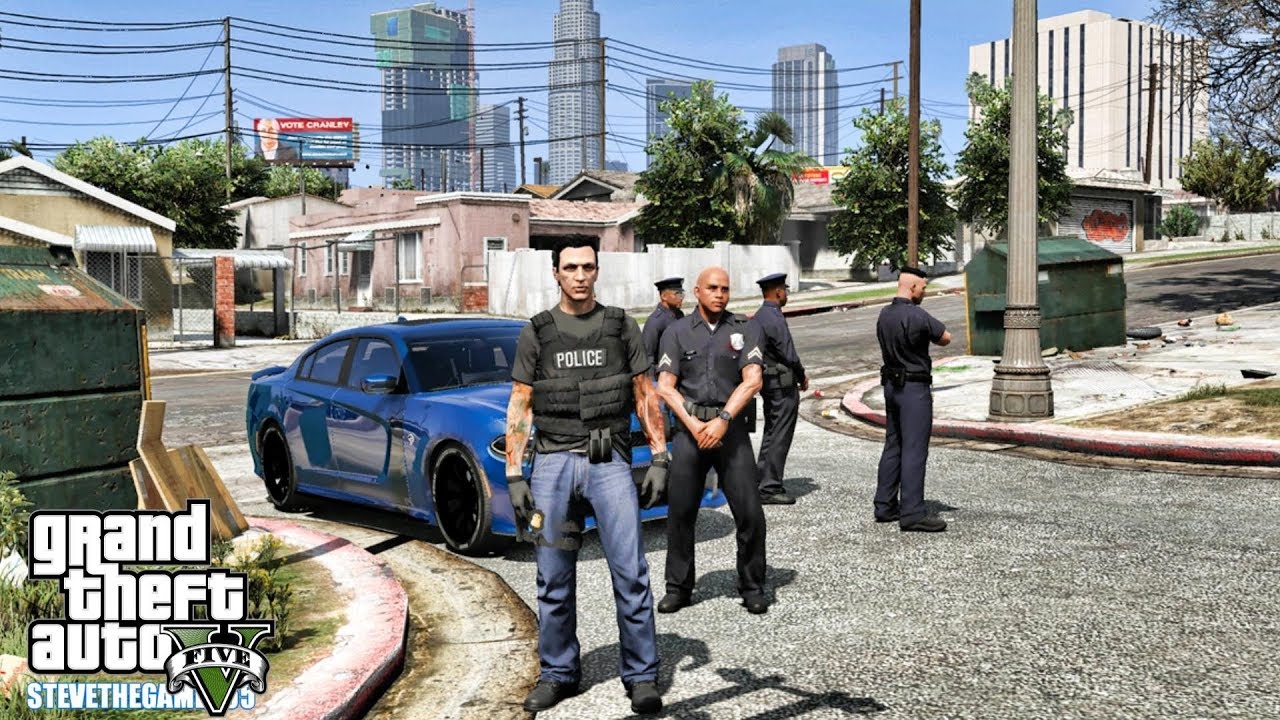 GTA 5 MODS LSPDFR 0.4.4 #13 - GANG UNIT PATROL!!! (GTA 5 REAL LIFE PC MOD)