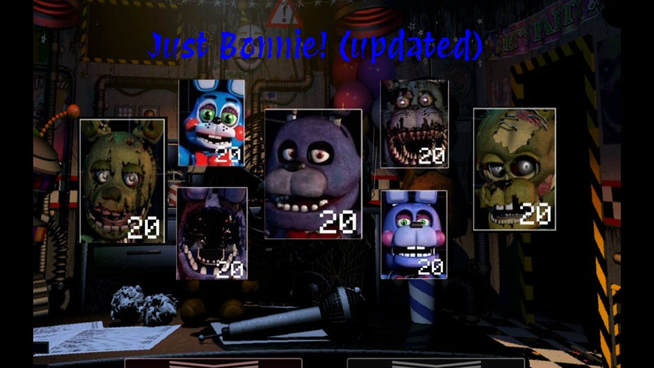 I beat UCN with all Bonnies at level 20! (Updated)