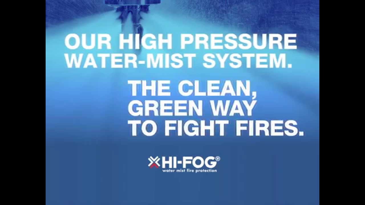 Marioff &ndash; HI-FOG Water Mist Fire Protection System