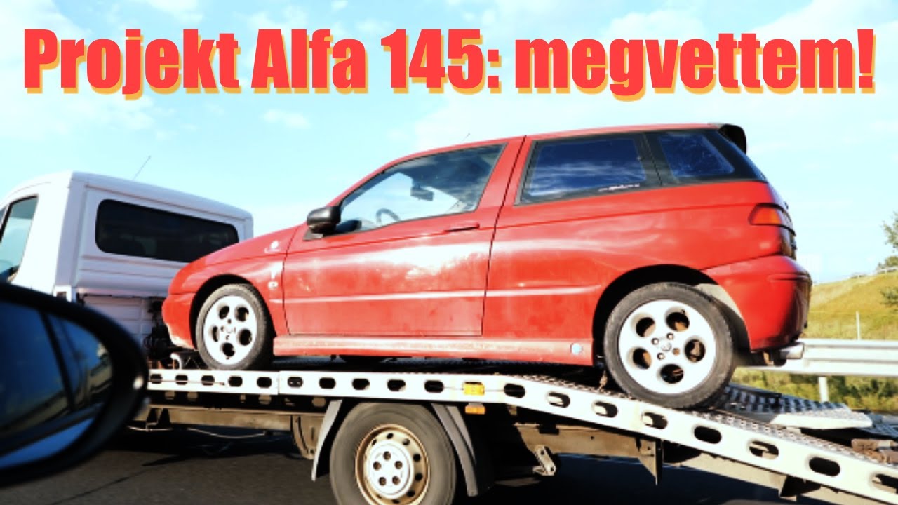 Projekt Alfa 145 - Megvettem az exautóm!