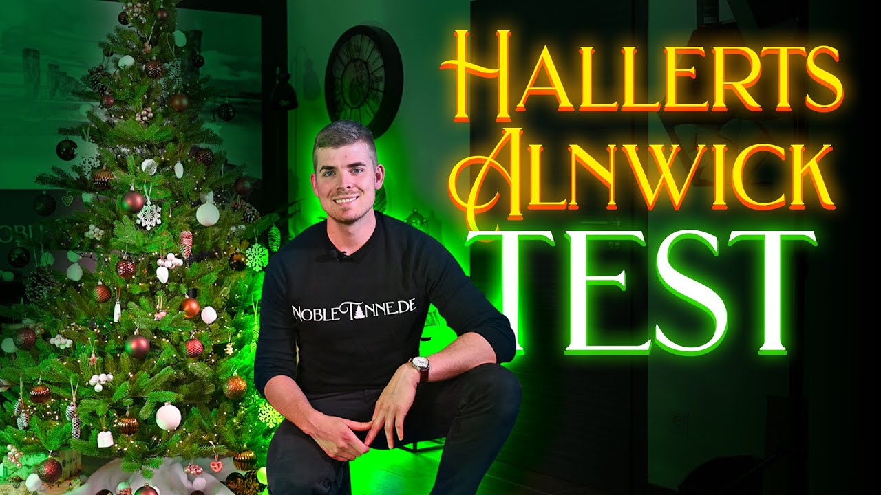 Hallerts Alnwick Test - Die absolute Premium-Nordmanntanne? Aufbau, Schmücken & Erfahrungen!