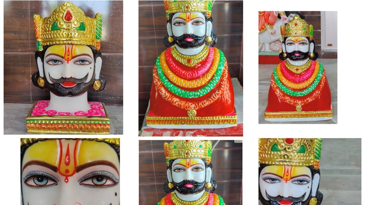 khatu shyam Marble Murti मकराना मार्बल से बनी श्याम बाबा की मूर्ति #khatushyam #khatu #khatushyamji