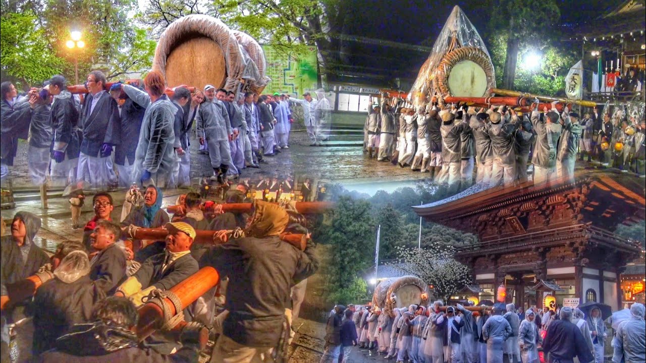近江八幡 八幡祭り 2026 楼門下🔥 2026.4.15 滋賀県 近江八幡市 日牟禮八幡宮 太鼓 練り (土田&middot;市井&middot;多賀&middot;北ノ庄&middot;中村&middot;大林&middot;船木&middot;大房) 太鼓祭り