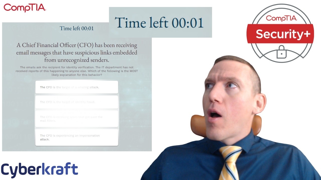 CompTIA Security+ Practice Quiz - 8 Real Exam Questions in 8 Minutes