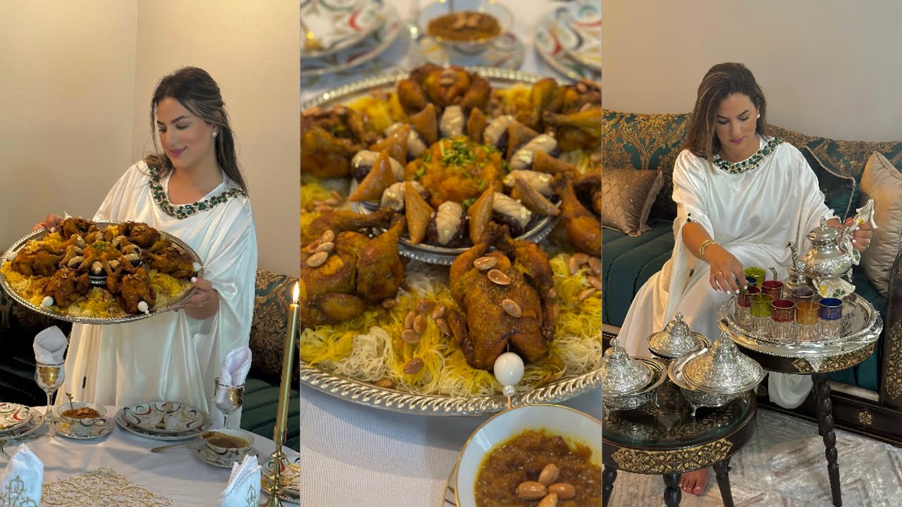 طبق مغربي ديال التكبيرة والنهار لكبير 🇲🇦وجدتو لصديقتي امريكية ولدات حماقو عليه