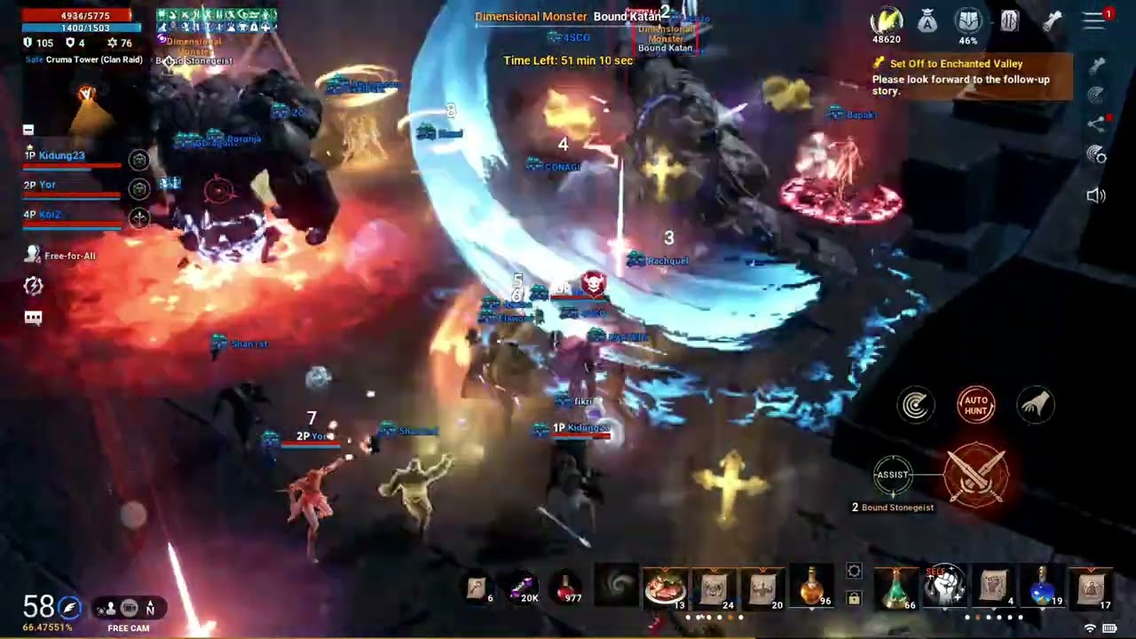 lineage2m raid clan cruma server bartz2