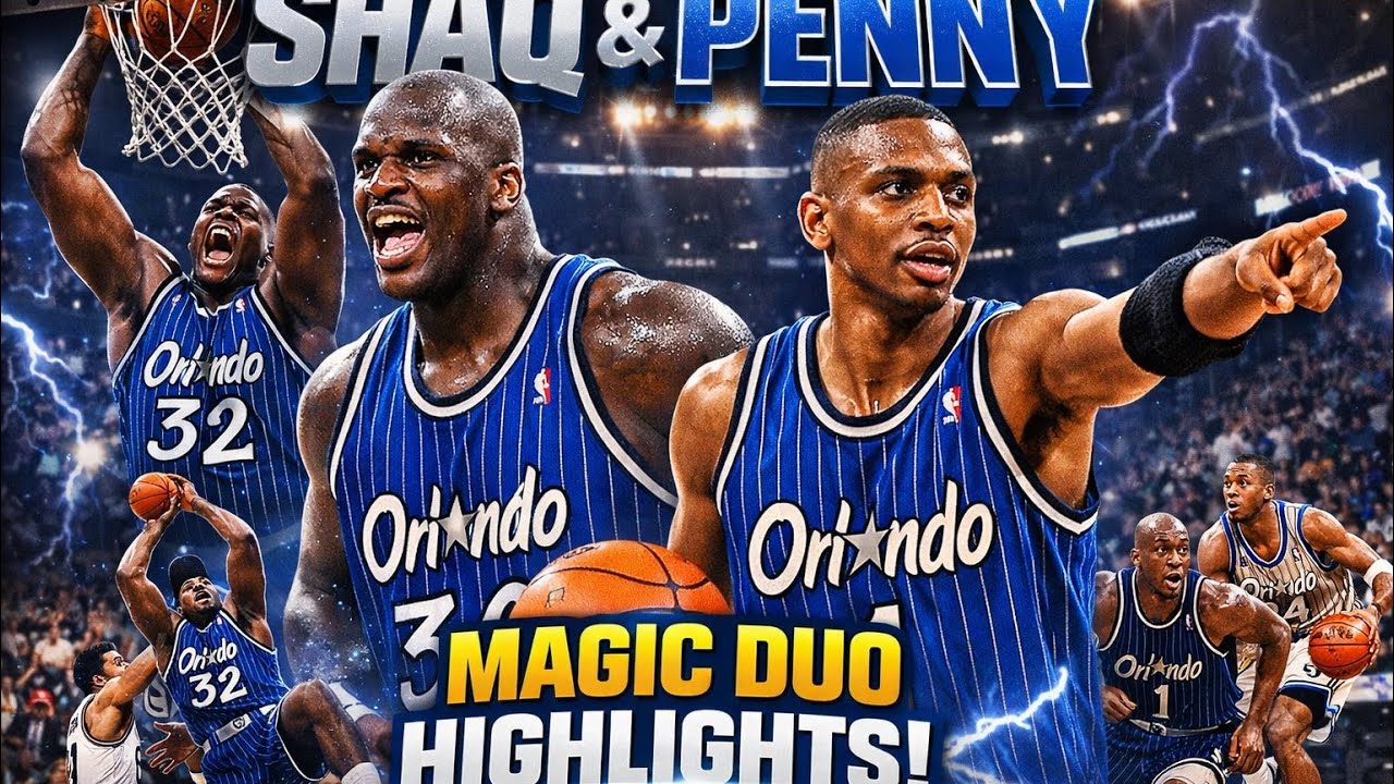 SHAQ & PENNY MAGIC DUO 🔥 Orlando’s Most Dominant Era