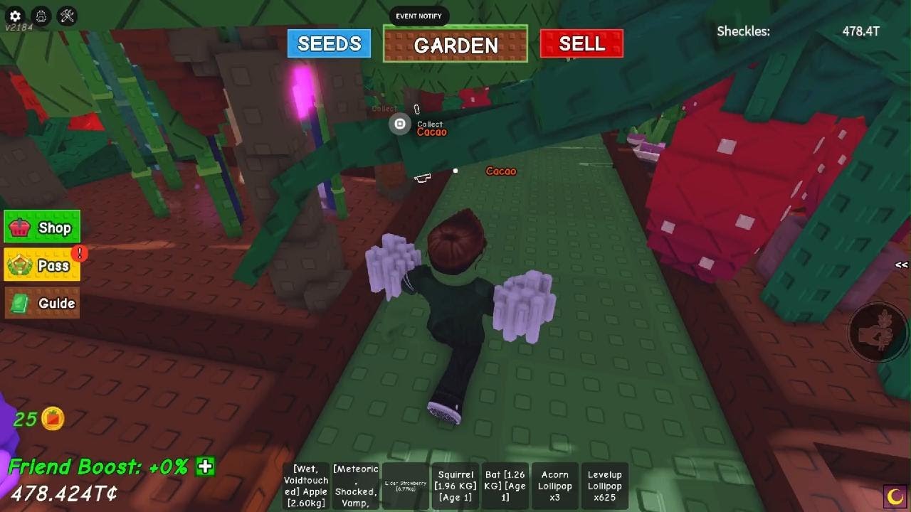 Giving you a tour of all my Gardens In GAG.