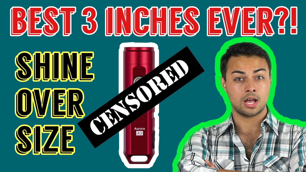 EDC Light EVERYONE Should Own?! Rovy Von Aurora A3 flashlight Review | Tiny but mighty!