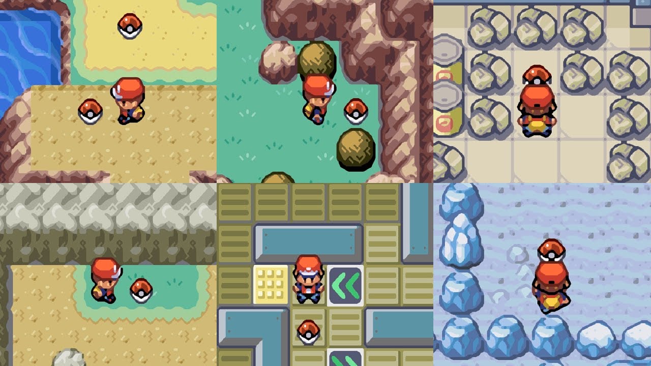 Pokemon FireRed & LeafGreen All Evolution Stone & Item Locations