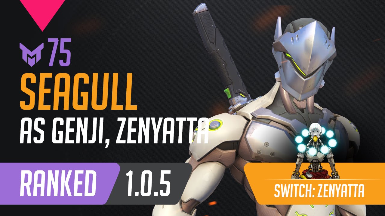 [0137][Rating:75] LG Seagull as Genji and Zenyatta on Watchpoint Gibraltar 1.0.5